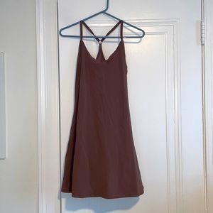 Outdoor Voices Exercise Dress, Size S in Deep Taupe